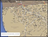 Tijuana Map - Mexico Mike Nelson