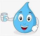 Water Droplet Coloring Page - Gota De Agua Desenho Colorido PNG Image ...