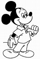 Dibujos De Mickey Para Colorear - IMAGESEE
