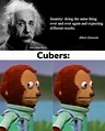 Rubik’s Cube Memes on Instagram: “Imagine learning algs am I right? # ...
