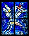 Stained Glass Angel | Marc chagall, Chagall paintings, Stained glass angel