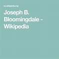 Joseph B. Bloomingdale - Wikipedia | Joseph, Plant science, Crc press