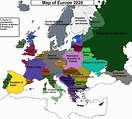 Political Map Of Europe 2020 - IMAGESEE