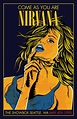 Nirvana poster Illustration by Maximo Mandl | Rock poster art, Vintage ...
