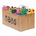 20" Large Toy Chest Basket, Gimars Well-Standing Toy Box Storage ...