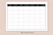 download printable simple colored monthly calendar pdf - free printable ...
