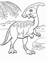 Ausmalbilder Dinosaurier. Große Sammlung drucken