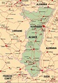 Alsace Lorraine On A Map - World Map