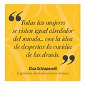 Elsa Schiaparelli - El Palacio de Hierro | Citas de glamour, Citas de ...