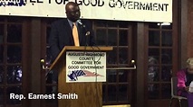 Rep. Earnest Smith - YouTube