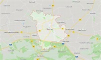 Mapa de Weimar - Mapa com Atrações - Alemanha Online