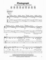 Photograph by Ed Sheeran - Easy Guitar Tab - Guitar Instructor