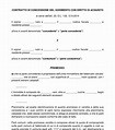 Contratto di Rent to Buy - Modello - Word e PDF