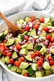 Healthy Cucumber Tomato Salad