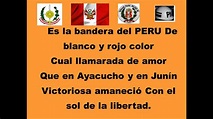 MARCHA DE BANDERAS DEL PERU - YouTube