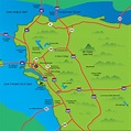 Map Of East Bay Ca - Maping Resources