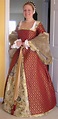Tudor Costume — Tudor Red Gown. Mode Renaissance, Renaissance Dresses ...