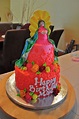 virgin mary themed birthday cake i decorated. |photo by Melanie Mora ...