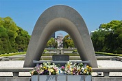 Hiroshima, Japan, The famed Hiroshima Peace Park Memorial
