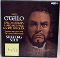 Verdi OTELLO 3-LP Box set London OSA13130 Sir George Solti W/Booklet ...