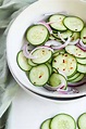 Quick Pickled Cucumbers and Onions | Street Smart Nutrition
