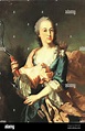 Desmarées - Elisabeth Augusta of Sulzbach as Diana Stock Photo - Alamy