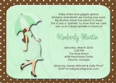 Second Baby Shower Invitation Wording