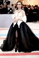 LILY COLLINS at 2023 Met Gala Celebrating Karl Lagerfeld: A Line of ...