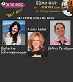On TWE Radio: Katherine Schwarzenegger, Carol Leifer, JoAnn Perritano