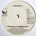 DON HENLEY - THE BOYS OF SUMMER 7in [34997]: Amazon.co.uk: CDs & Vinyl