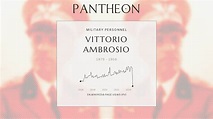 Vittorio Ambrosio Biography - Italian general (1879–1958) | Pantheon
