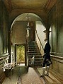 'The Staircase of the London Residence of the Painter, 1828' Giclee ...