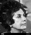 Hortensia Bussi de Allende widow of former Chilean president Salvador ...