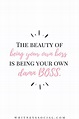 Female boss quote | Girl Boss Quote | Lady Boss Quote | Be your own ...