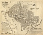 1800 Washington DC Antique Map — MUSEUM OUTLETS