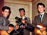 The Quarrymen, 1957. George was 14, John 16 and Paul 15 : OldSchoolCool ...