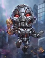 Ultron by kuchu | Fan Art | 2D | Chibi marvel, Marvel drawings, Marvel art