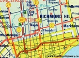 Ontario Highway 7B (Thornhill) Route Map - The King's Highways of Ontario