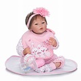 NPK Collection Reborn Baby Doll Soft Silicone 22inch 55cm Magnetic ...