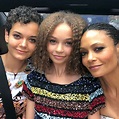 Three Peas in a Pod from Thandie Newton's Cutest Family Moments | E! News