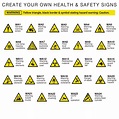 Warning Safety Sign 4 - Custom Made Safety Signs - Health and Safety ...