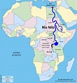 ¿Dónde está el río Nilo? (con mapa) — Saber es práctico