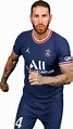 Sergio Ramos Paris Saint-Germain football render - FootyRenders