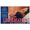 Affiche de film française de LES AMANTS - 35x55 cm.