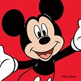 Mickey Mouse (Red) Canvas Print | The Art Group