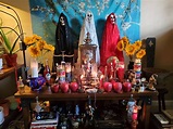 How To Call Santa Muerte : Santa Muerte 7 Colors Candle - In their ...