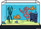 How to Draw a Fish Tank - Really Easy Drawing Tutorial