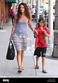 Vanessa Ferlito y su hijo Vince en Beverly Hills con: Vanessa Ferlito ...