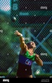 Al Feuerbach (USA) competing in the shot put at the 1978 Prefontaine ...