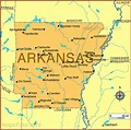 Large Detailed Administrative Map Of Arkansas State W - vrogue.co